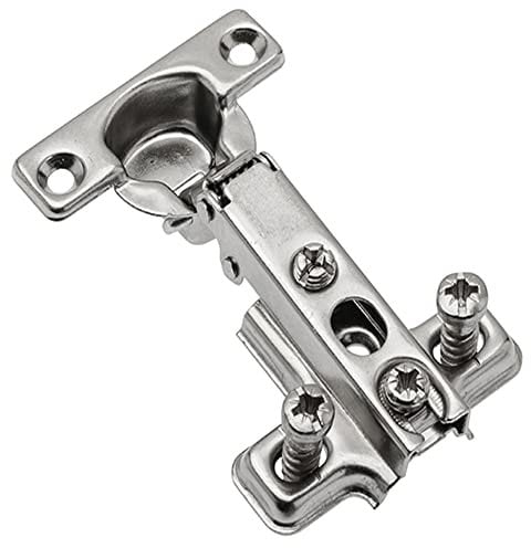 Mprofi MT® 4er Set Scharniere für Schranktüren - MiniSchrankscharniere Ø 26 mm - Küchenschrank Scharniere - Schranktür Scharnier - Schrank und Möbelscharniere - Topfscharnier Eckanschlag PM/R/4