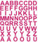 kleb-Drauf® | 58 Buchstaben, Höhe je 5 cm | Pink - matt | Autoaufkleber Autosticker Decal Aufkleber Sticker | Auto Car Motorrad Fahrrad Roller Bike | Deko Tuning Stickerbomb Styling Wrapping