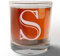 Etched Monogram 325ml Whiskey Rocks Glass (Letter S), A-Z Customised Bourbon Gin Rum Gifts Men, Personalised Whisky Tumbler Glass, Custom Engraved Gifts for Him, Initial, Name, Birthday, Retirement