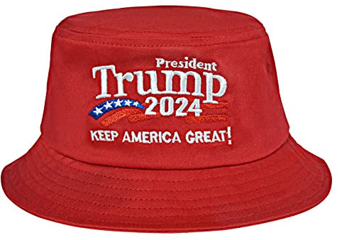 DISHIXIAO Trump Cap 2020 Keep America Great USA Baseball Caps Bestickt Donald Trump Hat - Rot - Einheitsgröße
