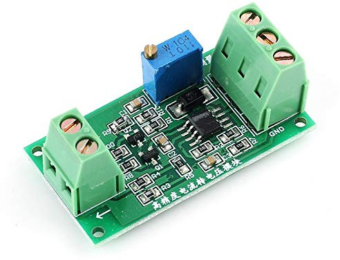 Hochpräzises Strom-zu-Spannungswandler Modul, 4-20mA auf 0-5V Signalumwandlungsmodul I/V-Wandler Analogausgang Platine