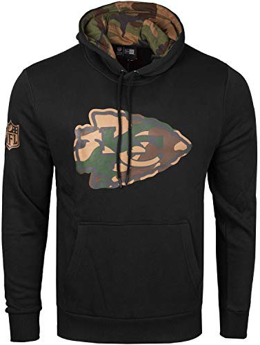 New Era Fleece Hoody - NFL Kansas City Chiefs schwarz - S