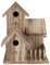 Casetta per uccelli in legno, Nido d'uccello per piccoli giardini all'aperto, Custodia per uccelli creativa da giardino, Forniture per animali domestici per uccelli, Adatto per animali domestici, Deco