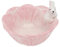 Holibanna Ceramic Rabbit Bunny Bowl Easter Fruit Yogurt Salad Bowls Rabbit Cabbage Serving Snack Dessert Bowls for Easter Party Decor Pink