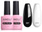 AIMEILI Esmaltes Semipermanentes de Uñas en Gel UV LED Negro y Blanco Set Esmaltes de Uñas Esmaltes en Gel Uñas UV LED Pintauñas Permanente Gel de uñas Semipermanente Soak Off