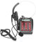 VBESTLIFE Kabelgebundenes Callcenter-Telefon mit Headset, HT720-Callcenter-Schnurtelefon mit Noise-Cancelling-Headset und Omnidirektionalem Headset-Set für das Büro zu Hause