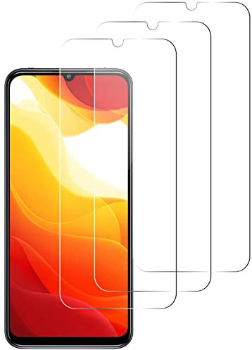 QUITECO Vetro Temperato per Xiaomi Mi A3 [3 Pezzi] Vetrino Protettivo Pellicola Protezione Schermo