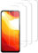 QUITECO Protector Pantalla para Xiaomi Mi A3 [3 Piezas] Vidrio Cristal Templado