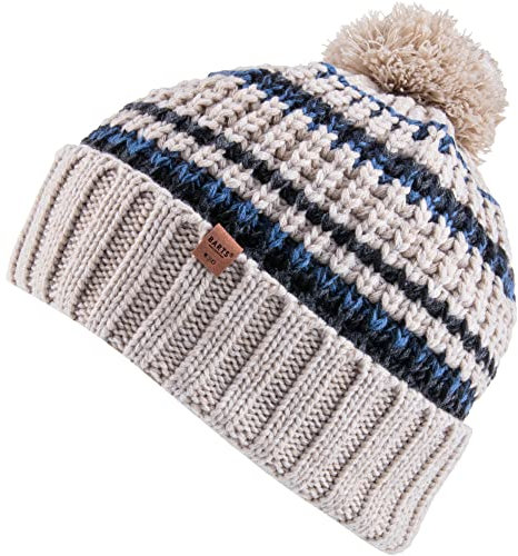 Barts Herren Goser Beanie-Mütze, beige, Einheitsgröße