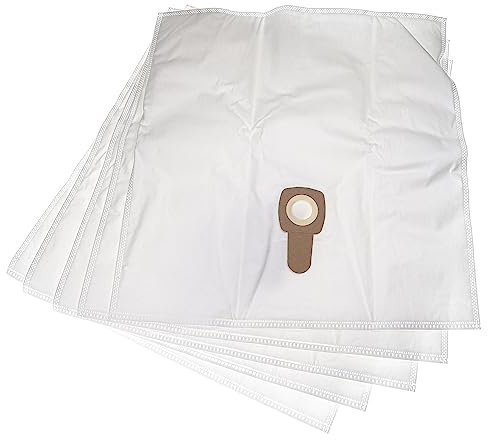 vhbw 5x Staubbeutel kompatibel mit Allaway CV1350 | CV1750, C30, C40, CV1950, L25, DV30 Staubsauger - 29cm x 21cm Weiß
