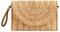 Summer Beach Bags for Women Straw Clutch Woven Handbag Straw Crossbody Bag (Khaki)