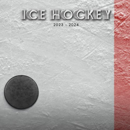 Ice Hockey 2023 Calendar: Ice Hockey Hockey Team SPORT Calendar 2023-2024 – 18 months – BIG SIZE 17x11. Planner for all fans kids boys. Kalendar calendario calendrier.10