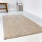 Wecon Home Flauschiger Esprit Hochflorteppich für Wohnzimmer, Schlafzimmer und Kinderzimmer - Swagger Shag (200 x 290 cm, Sand beige)