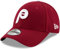 New Era MLB The League 9FORTY Verstellbare Mütze Cap Einheitsgröße, Philadelphia Phillies Cooperstown Kastanienbraun, Einheitsgr��e