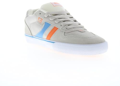 Globe Herren Tilt Skateboardschuh, Wolke/Blau/Orange, 40.5 EU