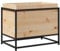 vidaXL Jardinera de madera maciza de pino 60x40x50 cm, jardinera de exterior, jardinera para flores, macetero para tomates, jardinera de patio