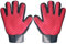 JchEnye Pet Grooming Gloves, Gentle Detangling Brush - Hocheffektive Pet Detangling Gloves - Verbessertes 5 Finger Design - Perfekt für Hunde und Katzen mit langem und kurzem Haar!