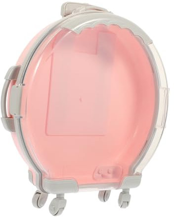 QUMIIRITY Toy Storage Box Mini Suitcase Toys for Toys Toys Girl Car Accessories Suitcases Toys Car Toys Doll House Mini Storage Case Suitcase Toy Pink Abs