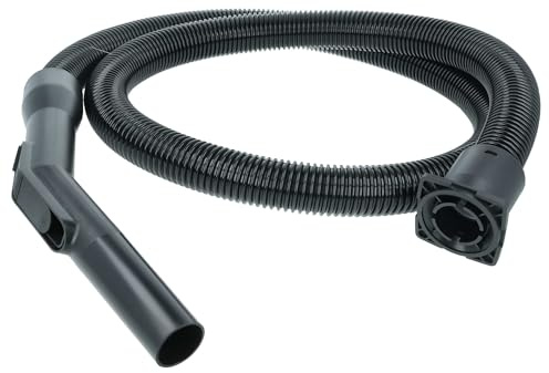 vhbw Ersatz Schlauch Ersatz für Cleanfix 012.567 für Staubsauger | Flexibel, 2,2 m, Handgriff