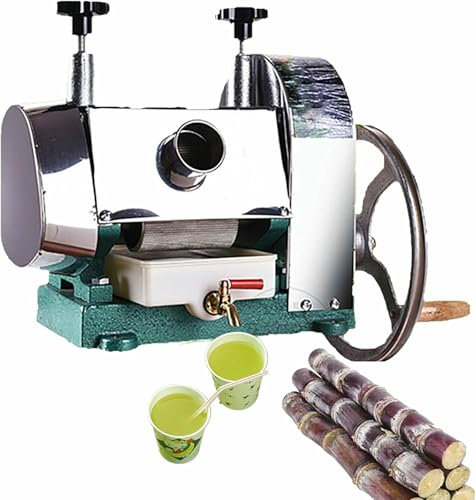 Stainless Steel Sugarcane Juicer Machine,Commercial Manual Sugarcane Juicer, for Sugar Cane Juice