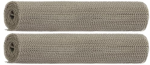 Brandsseller Antirutschmatte 150x30 cm – rutschfeste Matte für Auto, Kofferraum, Küche & Haushalt – Zuschneidbar, PVC & Polyester, vielseitige Unterlage, rutschhemmend & pflegeleicht 2er Set Beige