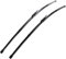 Juego Completo de 2 Escobillas Limpiaparabrisas Delanteras para BMW For X1 E84 2009-2015 - Reemplazo Original 24+19