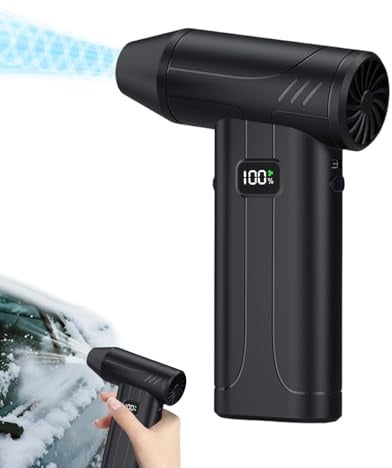 Dissipatore d'aria elettrico, 90000 giri al minuto Pulitore Wireless Portatile | Soffiatore d'aria compresso wireless ed elettrico, per la pulizia di auto, esterni, casa, fotocamera, computer e