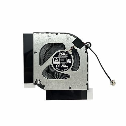 WJYOZSA Ventola di Raffreddamento for CPU Portatile Adatta for Acer Nitro 5 N22C1 AN515-58 N20C11 PH317-55 AN515-46 AN515-58-51R3 Pad Facili da Riparare(GPU Fan)