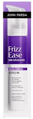 John Frieda Frizz Ease Serum - Der Bändiger - Extra strong - Inhalt: 50ml - Für dickes Haar - Schützt vor Hitzestyling