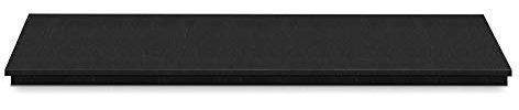 Adam Black Granite Stone Fireplace Hearth, 54 Inch