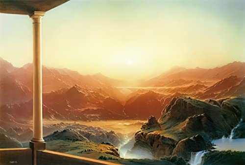 Kunstdruck/Poster: Hans-Werner SAHM Bellevue - hochwertiger Druck, Bild, Kunstposter, 60x40 cm