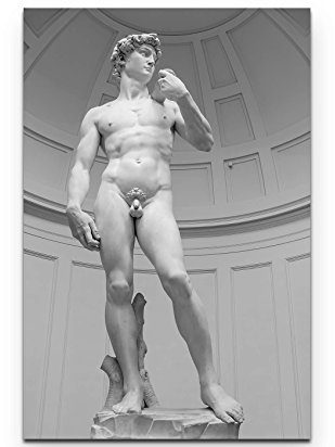 SIN-US 74 Statur Michelangelo – David - Poster gerollt 90x60cm