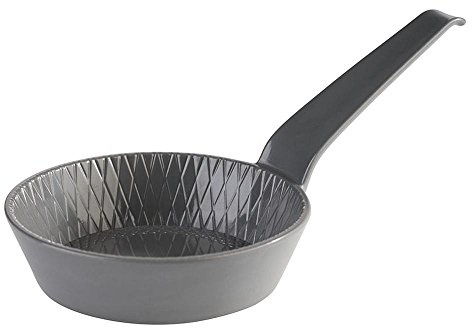 APS 84782 MINI Melamin Schüssel mit Griff, Ø 8, 5 x 2, 5 cm, 0, 07 ltr, Grau