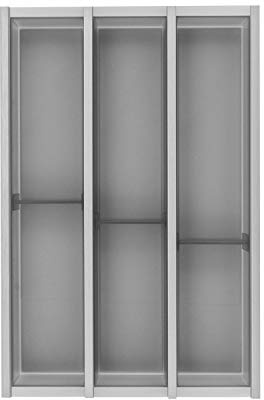 NINKA CUISIO Besteckeinsatz für TANDEMBOX KB 400, Kunststoff graphit