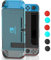 Dockable - Carcasa Protectora para Nintendo Switch, Protector Transparente para Nintendo Switch con Protector de Pantalla de Cristal Templado y 6 Fundas Joy Stick