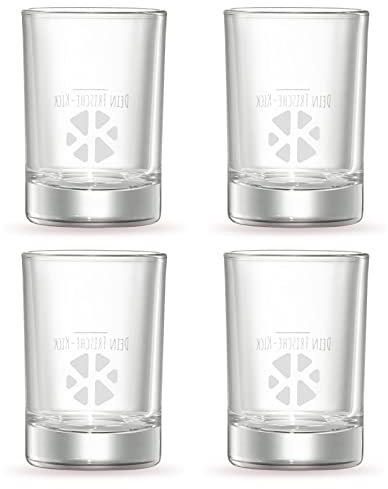 Kloster Kitchen 4er Pack Shot Gläser Set 3cl - 6cl