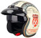 Casco Abierto de Moto Jet Vintage Retro 3/4 de Medio Rostro - Capacete Motoqueiro DOT