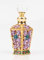 SEVENBEES Classic Vintage Antique Hollow-Out Flower Refillable Perfume Bottle