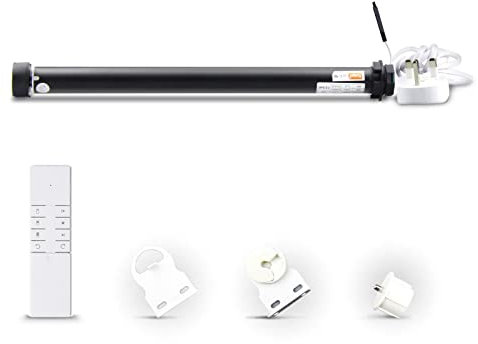 zemismart WiFi-Motor für Rollläden, 37 mm, Sprachsteuerung/App/Timer, Alexa/Google Home Control, Rohrmotor (EU WiFi Motor)