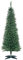 HOMCOM Künstlicher Weihnachtsbaum 1,5 m, Schmaler Christbaum mit Ständer, 294 Äste, Zerlegbar, Weihnachtsdeko Kunststoff Tanne Grün, Ø46 x 150 cm