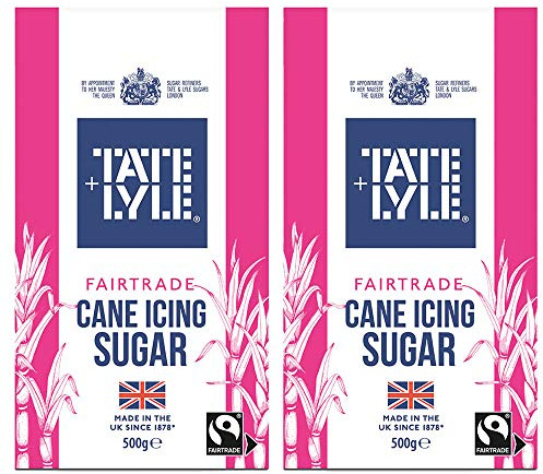 2 x 500g Cane Icing Sugar Cooking Baking Cup Cake Pancake Butter Cream Muffin