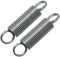 AERZETIX - C48149 - Satz mit 2 zugfedern doppelhaken - zug/zugfedern - länge 25mm - außendurchmesser 6mm - dicke 0.6mm - DIN 2097 - aus stahl