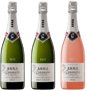 Pack x3 Cava Anna de Codorníu (Brut Nature + Brut + Rosado) - 3 botellas 75cl