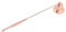 BOROCO 1Pcs Kerzen ausmachen,Kerzenlöscher Fashion Edelstahl Glockenförmige Kerzenlöscher Docht Trimmer Abdeckung Handwerkzeug(Rosa)