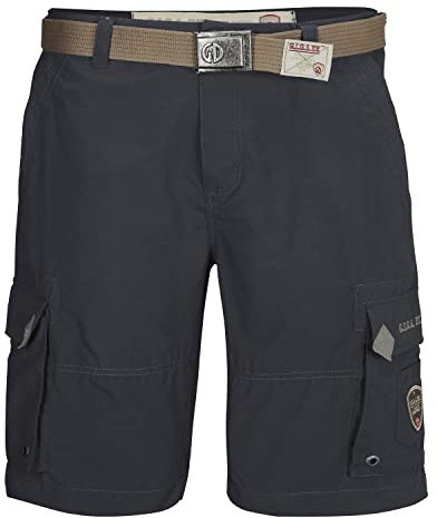 G.I.G.A. DX Herren Casual Bermudas mit Gürtel/Kurze Hose - GS 38 MN BRMDS, anthrazit, 60, 38202-000