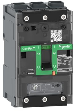 Schneider Electric ComPacT NSX C11H3, Leistungsschalter MCCB 3-polig, 63A, Fest