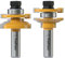 FivePears Ogee Rail and Stile Router Bits Set 1/2 Inch Shank 2 PCS