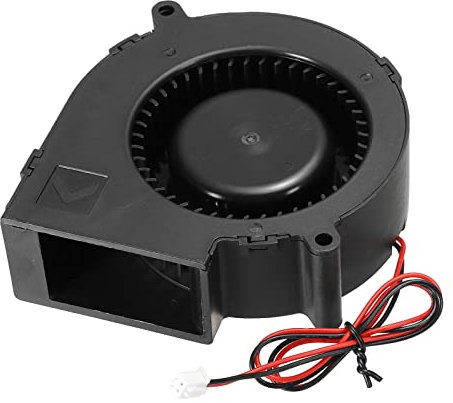 sourcing map Ventilateur de refroidissement sans balais DC 9733 97 x 97 x 33 mm DC12 V 2,40 A pour ordinateur portable, processeur, carte graphique, imprimante 3D