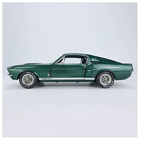 LANUVA 1/18 Mustang-Modell Shelby Mustang GT500 Metallguss Oldtimer-Modell Souvenir-Sammlung für Automotive Enthusiasts, Erwachsene und Kinder