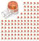 100 Pieces-Digital UY - D kabelverbinder K1 Telefonkabel Verbinder für Fernmelde - lüsterklemmen-Kabelschnellbinder zum Crimpen von 2 Adern - Scotchlok Connector, Netzwerkkabel